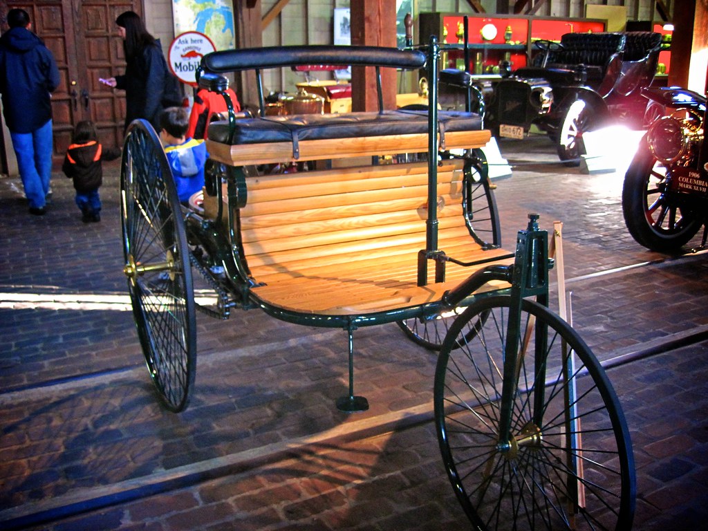 replica do carro Benz Patent-Motorwagen