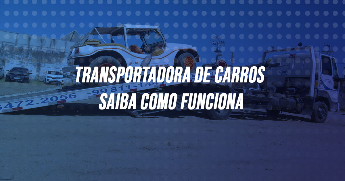 dicas para facil transporte de carro